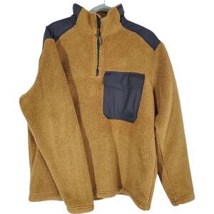 THE NORTH FACE Groveland Chestnut Brown Sherpa Jacket Size Large